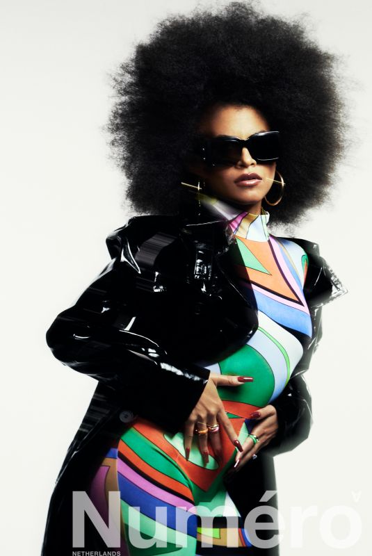 ZAZIE BEETZ for Numero Magazine, Netherlands December 2022