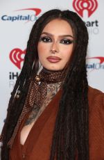 ZHAVIA at iHeartRadio Jingle Ball in Los Angeles 12/02/2022