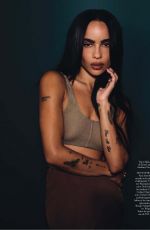 ZOE KRAVITZ in Elle Magazine, Spain January 2023