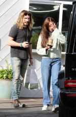ZOE SALDANA and Marco Perego Out in Los Angeles 12/26/2022