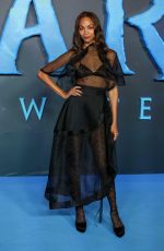 ZOE SALDANA at Avatar: The Way of Water Photocall at Corinthia Hotel in London 12/04/2022