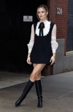 ZOEY DEUTCH Arrives at Drew Barrymore Show in New York 12/07/2022