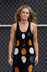ZOEY DEUTCH Arrives at Jimmy Kimmel Live in Los Angeles 12/01/2022
