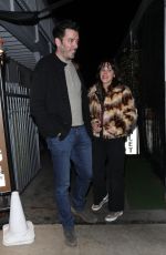 ZOOEY DESCHANEL and Jonathan Scott Out for Dinner in Los Angeles 12/22/2022