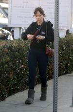 ZOOEY DESCHANEL Out and About in Los Angeles 12/15/2022