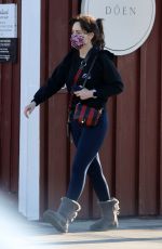 ZOOEY DESCHANEL Out and About in Los Angeles 12/15/2022