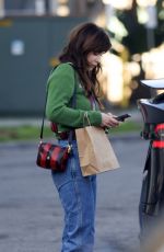 ZOOEY DESCHANEL Out for Last Minute Christmas Shopping in Brentwood 12/23/2022