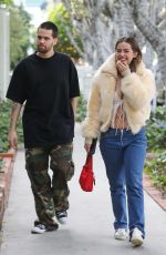 ADDISON RAE and Omer Fedi Out Shopping on Melrose Place in Los Angeles 01/12/2023