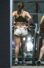 ADDISON RAE Workout on a Treadmill at a Gym in Beverly Hills 01/19/2023