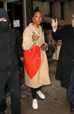 AISHA TYLER Leaves Sherri Shepherd Show in New York 01/19/2023