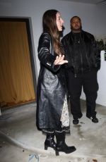 ALANA HAIM Leaves a Golden Globe Afterparty in Los Angeles 01/11/2023