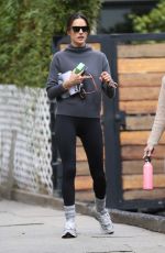 ALESSANDRA AMBROSIO Heading to Workout in West Hollywood 01/10/2023