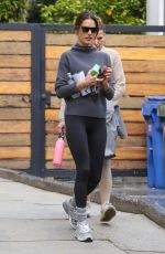 ALESSANDRA AMBROSIO Heading to Workout in West Hollywood 01/10/2023