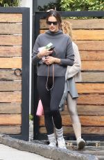 ALESSANDRA AMBROSIO Heading to Workout in West Hollywood 01/10/2023