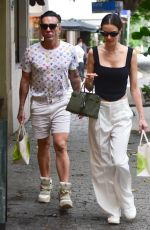ALESSANDRA AMBROSIO Out for Lunch with a Friend in Sao Paulo 01/23/2023