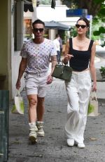 ALESSANDRA AMBROSIO Out for Lunch with a Friend in Sao Paulo 01/23/2023