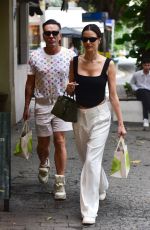 ALESSANDRA AMBROSIO Out for Lunch with a Friend in Sao Paulo 01/23/2023