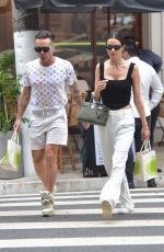 ALESSANDRA AMBROSIO Out for Lunch with a Friend in Sao Paulo 01/23/2023