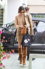 ALESSANDRA AMBROSIO Out for Lunch with Friends at The Ivy in Santa Monica 01/08/2023