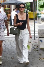 ALESSANDRA AMBROSIO Out on Streets of Jardins Neighborhood in Sao Paulo 01/23/2023