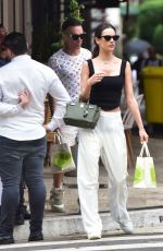 ALESSANDRA AMBROSIO Out on Streets of Jardins Neighborhood in Sao Paulo 01/23/2023