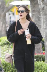 ALESSANDRA AMBROSIO Out Shopping in Pacific Palisades 01/12/2023