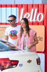 ALESSANDRA AMBROSIO Out with a Friend in Sao Paulo 01/23/2023