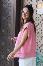 ALESSANDRA AMBROSIO Out with a Friend in Sao Paulo 01/23/2023