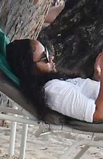 ALEX SCOTT at a Beach in Barbados 01/07/2023
