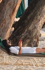 ALEX SCOTT at a Beach in Barbados 01/07/2023