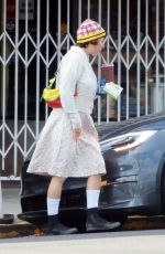 ALIA SHAWKAT Out for Smoothie in Los Feliz 01/29/2023