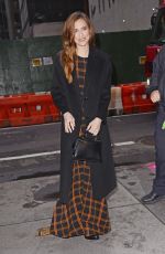 ALLISON WILLIAMS Arrives at Today Show in New York 01/05/2023