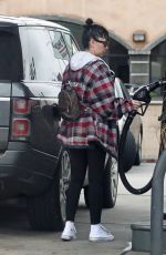 AMANDA BYNES at a Gas Station in Los Angeles 01/04/2023