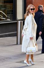 AMANDA HOLDEN Arrives at Global Radio Studios in London 01/17/2023
