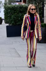 AMANDA HOLDEN Arrives at Global Radio Studios in London 01/27/2023