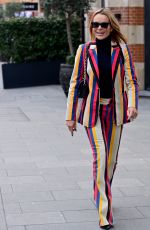AMANDA HOLDEN Arrives at Global Radio Studios in London 01/27/2023