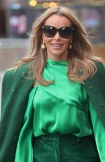 AMANDA HOLDEN Arrives at Heart Radio in London 01/13/2023