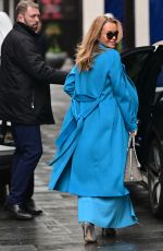 AMANDA HOLDEN at Global Radio Studios in London 01/12/2023