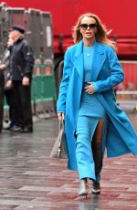 AMANDA HOLDEN at Global Radio Studios in London 01/12/2023