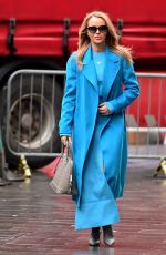 AMANDA HOLDEN at Global Radio Studios in London 01/12/2023