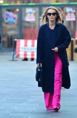 AMANDA HOLDEN at Global Radio Studios in London 01/18/2023