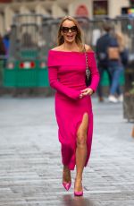 AMANDA HOLDEN Leaves Global Radio Studios in London 01/05/2023
