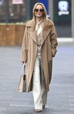 AMANDA HOLDEN Leaves Global Studios in London 01/23/2023