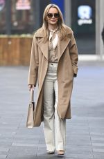 AMANDA HOLDEN Leaves Global Studios in London 01/23/2023