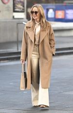 AMANDA HOLDEN Leaves Global Studios in London 01/23/2023