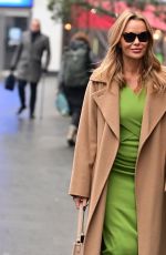 AMANDA HOLDEN Leaves Global Studios in London 01/25/2023