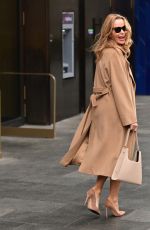 AMANDA HOLDEN Leaves Global Studios in London 01/25/2023