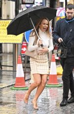 AMANDA HOLDEN Leaves Heart FM Breakfast Show in London 01/10/2023