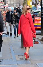 AMANDA HOLDEN Leaves Heart FM Show in London 01/09/2023