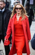 AMANDA HOLDEN Leaves Heart FM Show in London 01/09/2023